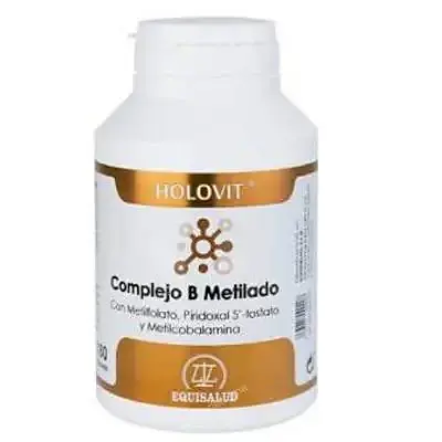 Holovit complejo B metilado 180 cápsulas, Equisalud