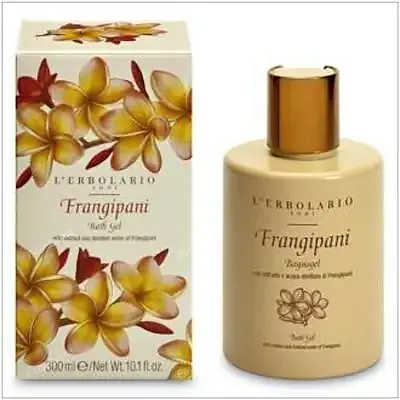 Frangipani gel de baño 300 ml, L'Erbolario