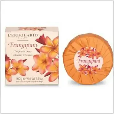 Frangipani jabón perfumado 100 g, L'Erbolario