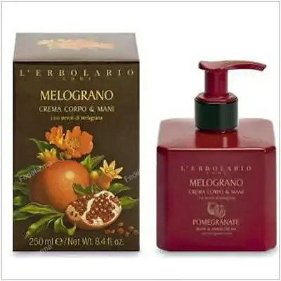 Melograno crema cuerpo y manos 250 ml, L'Erbolario