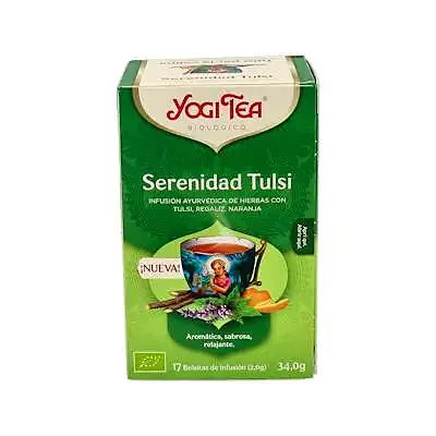 Serenidad tulsi BIO 17 infusiones, Yogi Tea
