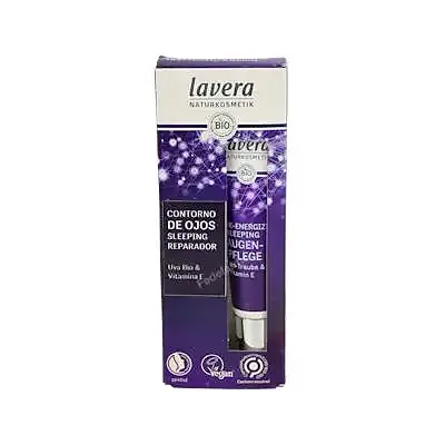 Sleeping contorno ojos reparador uva-vitamina e 15, Lavera
