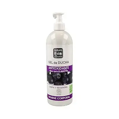 Gel ducha aloe & açai 740 ml, Naturabio