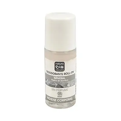 Desodorante roll-on mineral sin perfume, Naturabio
