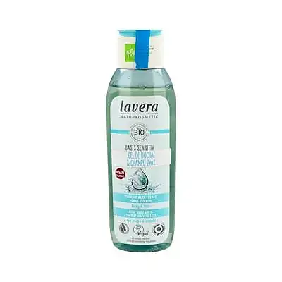 Gel ducha & champú 2 en 1 basis sensitve, Lavera