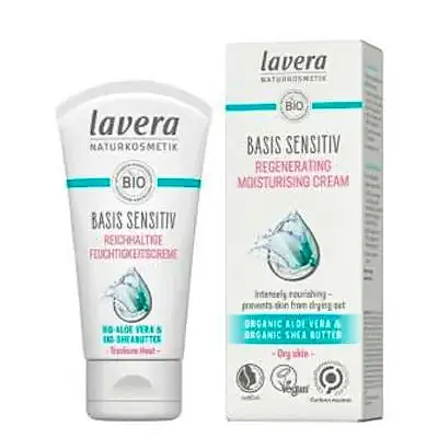 Crema día nutritiva basis sensitive piel seca, Lavera