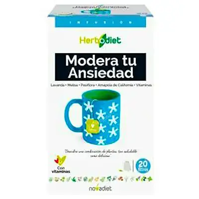 Herbodiet modera tu ansiedad 20 f, Novadiet