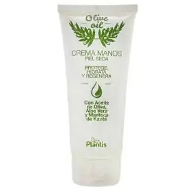 Crema de manos oliva hidratante 100 ml, Plantis