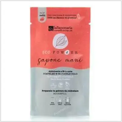 Jabón de manos pomelo-almendras en polvo 25 g, La Saponaria