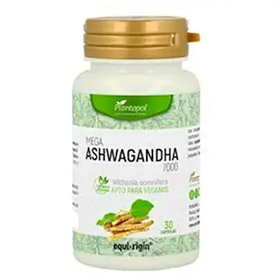 Mega ashwagandha 7000 30 cápsulas, Plantapol