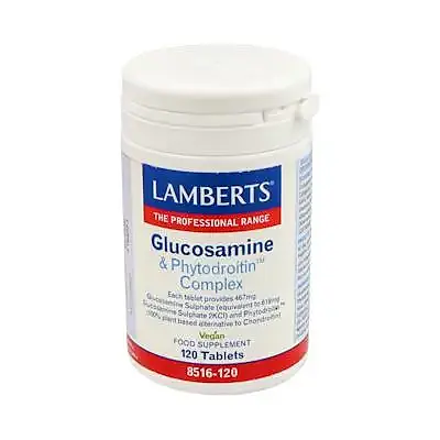 Complejo de glucosamina y phytodroitin 120 comprimidos, Lamberts
