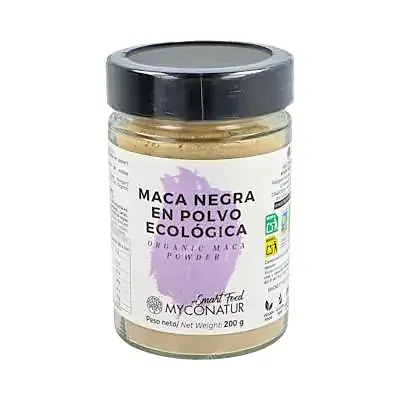 Maca negra polvo 200 g, Myconatur