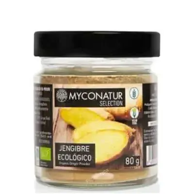 Jengibre polvo BIO 80 g, Myconatur