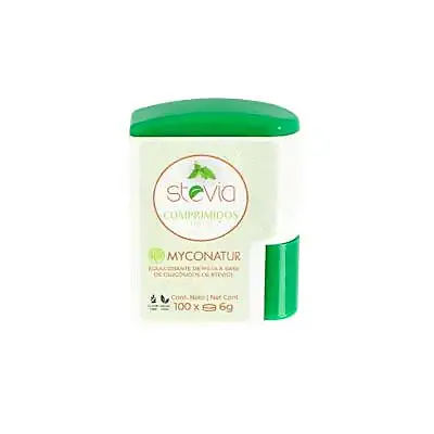 Stevia 100 comprimidos, Myconatur