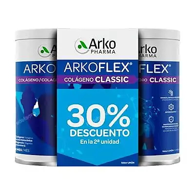 Arkoflex colágeno limón 360 g 40 dto segu unid 2 uds., Arkopharma