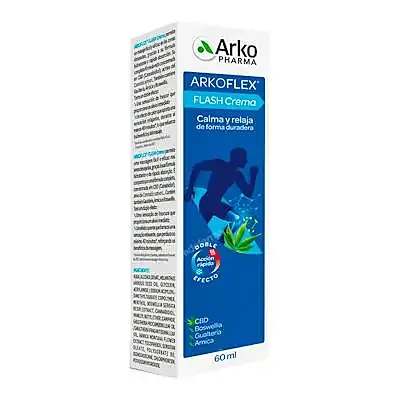 Arkoflex flash crema CBD efecto calor 60 ml, Arkopharma