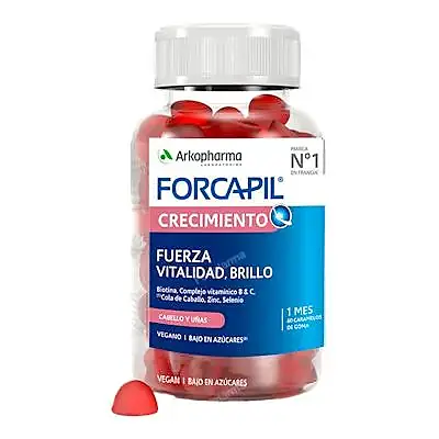 Forcapil crecimiento 60 gummis, Arkopharma