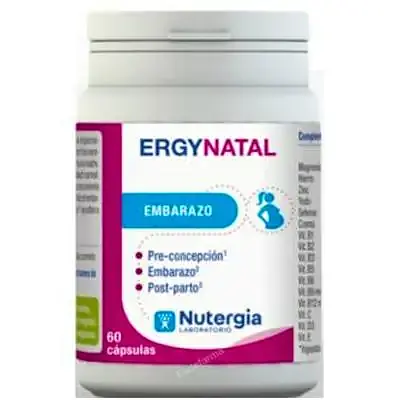 Ergynatal 60 cápsulas, Nutergia
