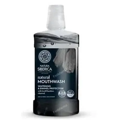 Enjuague bucal natural carbón de bambu 520 ml, Natura Siberica