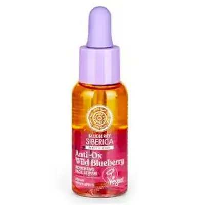 Anti-ox wild blueberry sérum facial renovador 30 ml, Natura Siberica