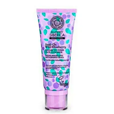 Anti-ox wild blueberry crema facial limpiadora 100, Natura Siberica