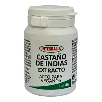 Castaño de indias extracto 60 cápsulas vegetales, Integralia