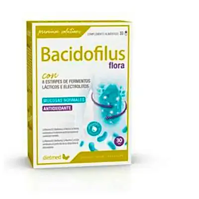 Bacidofilus flora 30 cápsulas, Dietmed