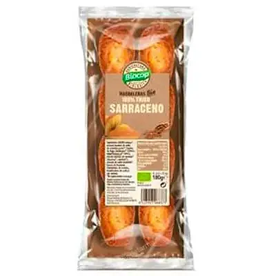 Madalenas trigo sarraceno 100% BIO 180 g, Biocop