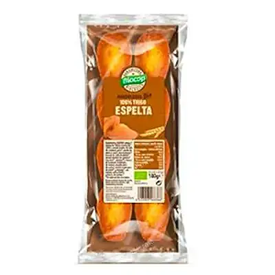 Madalenas trigo espelta 100% BIO 180 g, Biocop