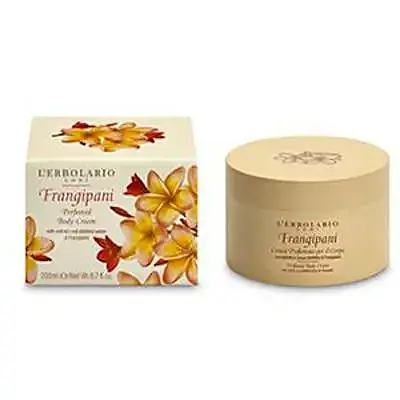 Frangipani crema perfumada corporal 200 ml, L'Erbolario