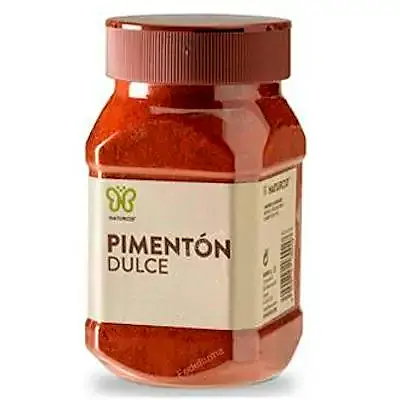 Pimenton dulce polvo 190 g, Naturcid