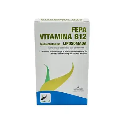 Vitamina b12 liposomada metilcobalamina 40 cápsulas, Fepa