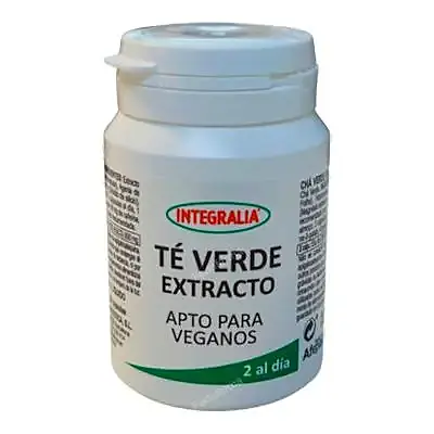 Té verde extracto 60 cápsulas, Integralia