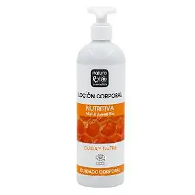 Loción corporal nutritiva miel & avena cosmetics BIO 500 ml, Naturabio