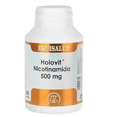 Holovit nicotinamida 500 mg 180 cápsulas, Equisalud