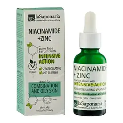 Niacinamida + zinc 30 ml, La Saponaria