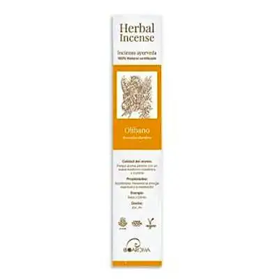 Herbal incense olíbano ayurveda 5 x 12 uds., Bioaroma