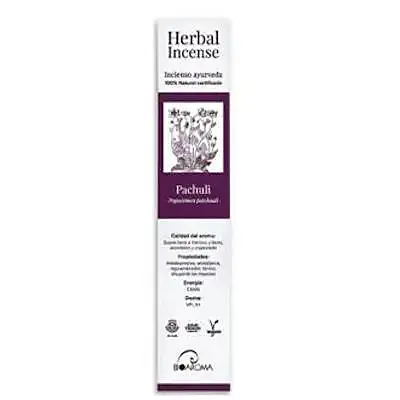 Herbal incense pachulí ayurveda 5 x 12 uds., Bioaroma