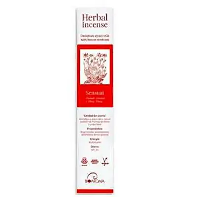 Herbal incense sensual ayurveda 5 x 12 uds., Bioaroma