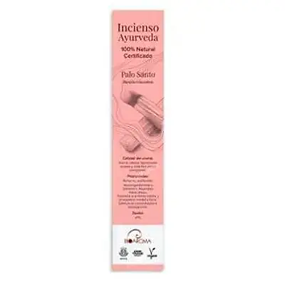 Herbal incense palo santo ayurveda 5 x 12 uds., Bioaroma