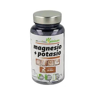 Magnesio+potasio nutra nature 60 comprimidos, Pinisan