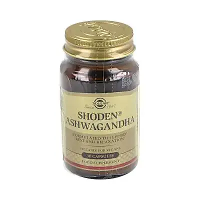 Shoden ashwagandha 30 cápsulas, Solgar