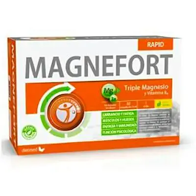 Magnefort triple magnesio 30 ampollas, Dietmed