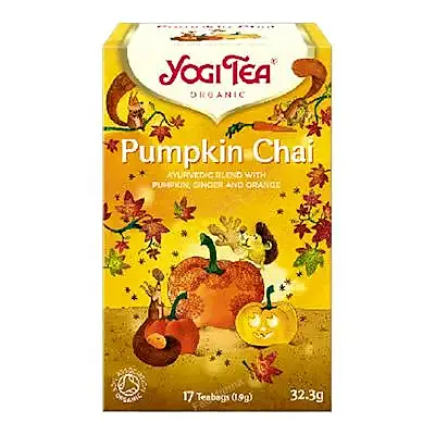 Yogi pumpkin chai especial halloween 17f, Yogi Tea