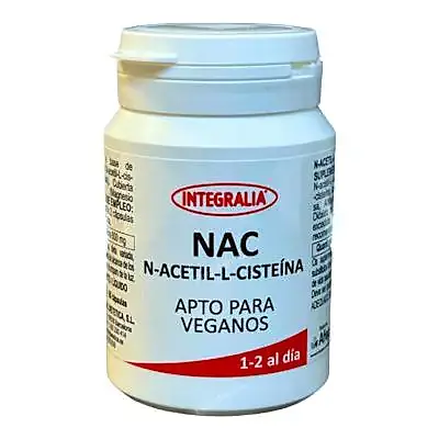 Nac n-acetil-l-cisteina 60 cápsulas, Integralia