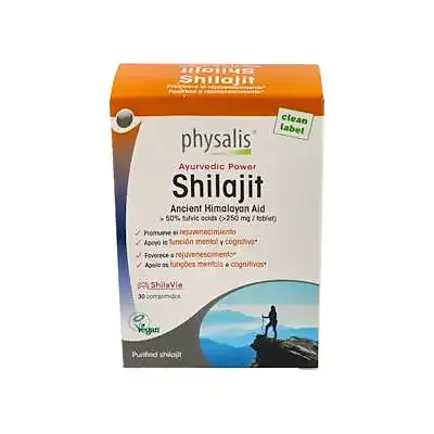Shilajit 30 comprimidos, Physalis