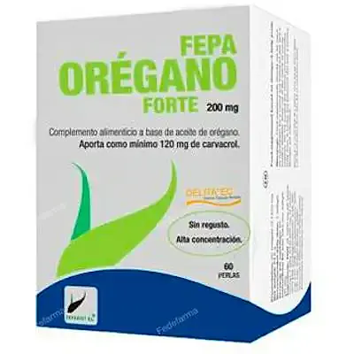 Orégano forte fepadiet 60 perlas, Fepa