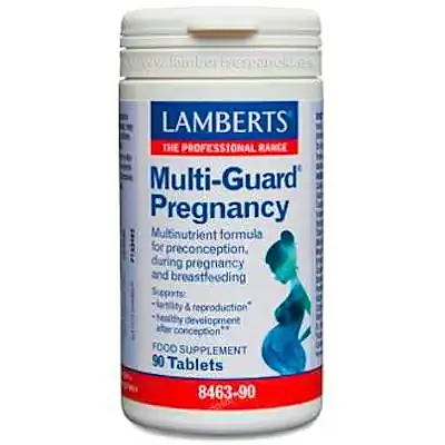 Multi-guard pregnancy 90 comprimidos, Lamberts