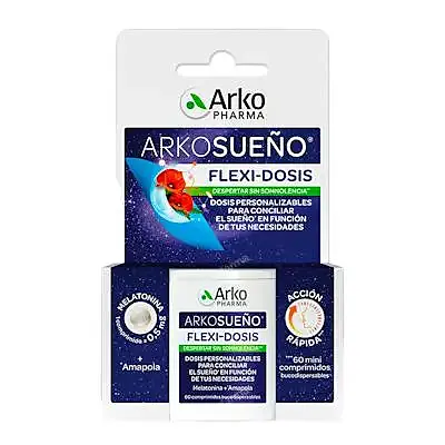 Arkosueño flexi-dosis sub 60 comprimidos, Arkopharma