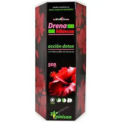 Slim line drena hibiscus accion detox 500 ml, Pinisan